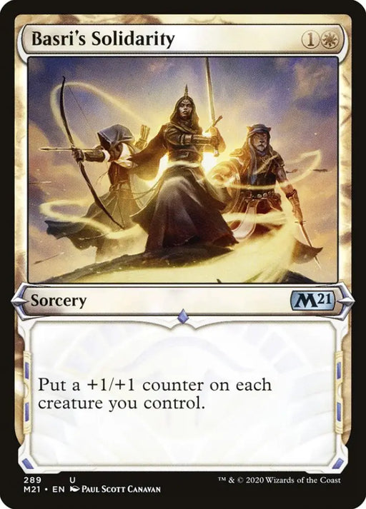 Basri’s Solidarity (Showcase) [Core Set 2021] - MTG Single