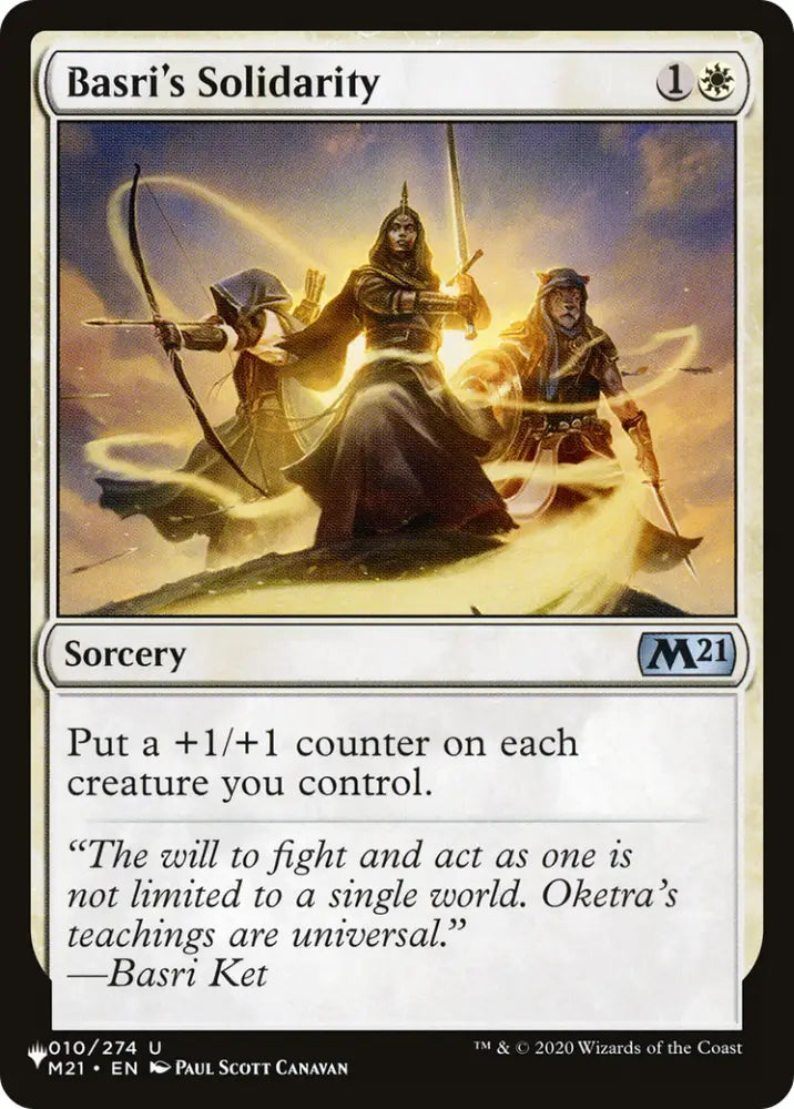 Basri’s Solidarity [The List] - MTG Single