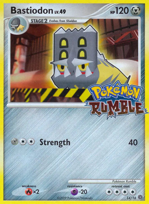 Bastiodon (14/16) [Pokémon Rumble] - Pokemon Single