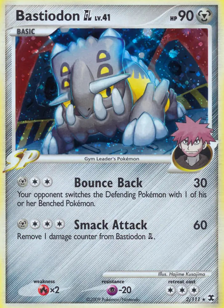 Bastiodon GL (2/111) [Platinum: Rising Rivals] - Pokemon Single