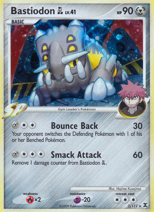 Bastiodon GL (2/111) [Platinum: Rising Rivals] - Pokemon Single