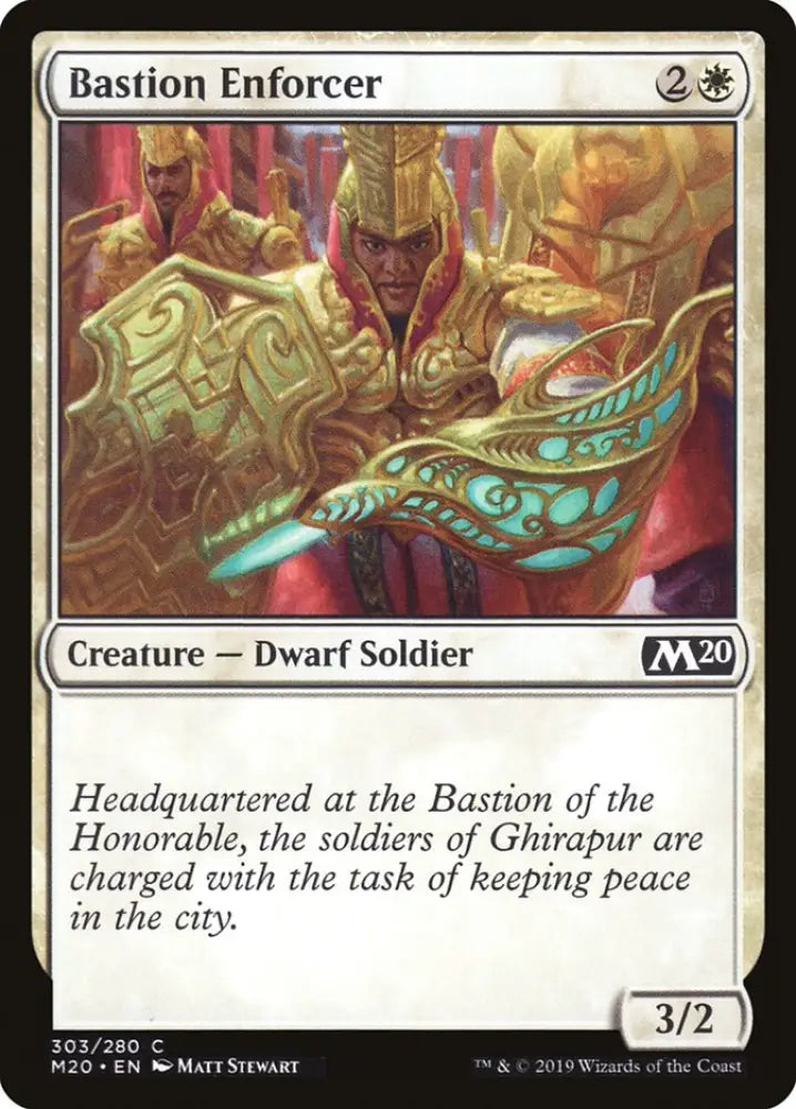 Bastion Enforcer [Core Set 2020] - MTG Single