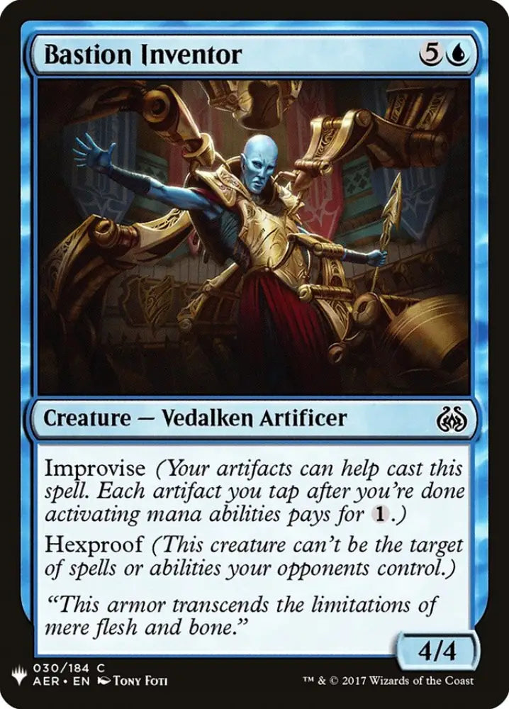 Bastion Inventor [Mystery Booster] - MTG Single