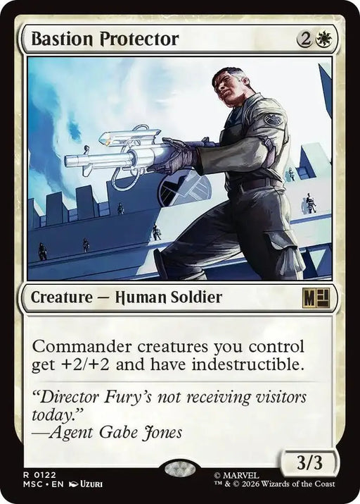 Bastion Protector (Surge Foil) (122) [Marvel Super Heroes Commander]