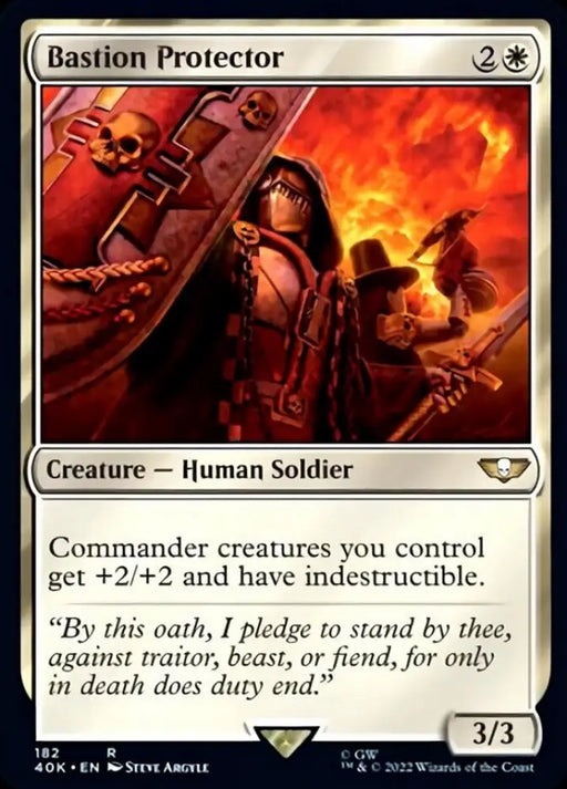 Bastion Protector [Warhammer 40,000] - MTG Single