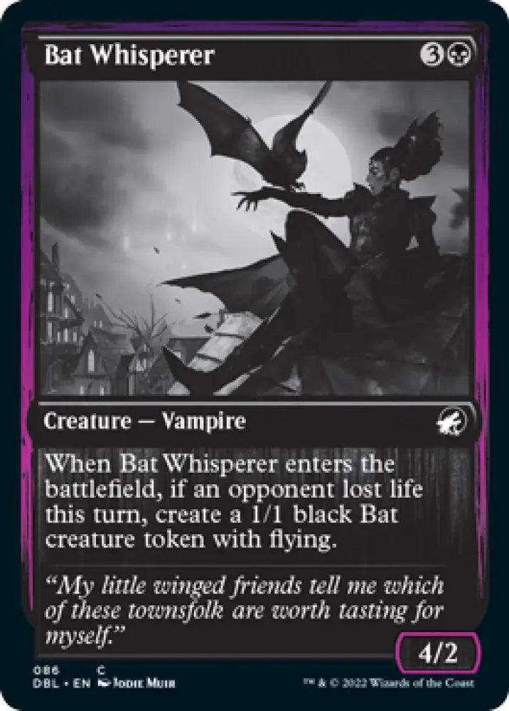 Bat Whisperer [Innistrad: Double Feature] - MTG Single