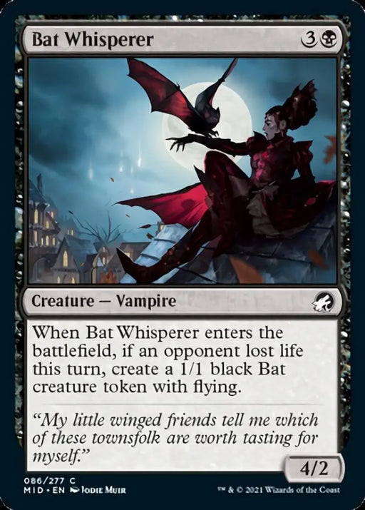 Bat Whisperer [Innistrad: Midnight Hunt] - MTG Single
