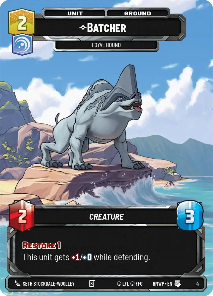 Batcher - Loyal Hound (4) [Homeworlds: Weekly Play Promos]