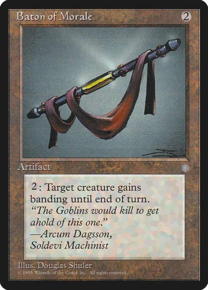 Baton of Morale [Ice Age] - MTG Single