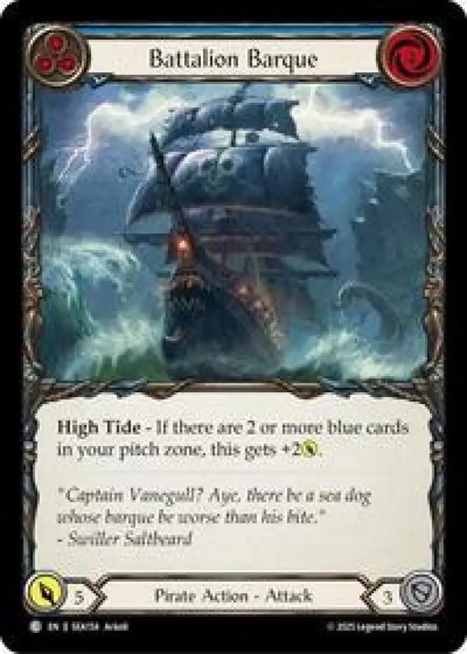 Battalion Barque (Blue) (SEA154) [High Seas]