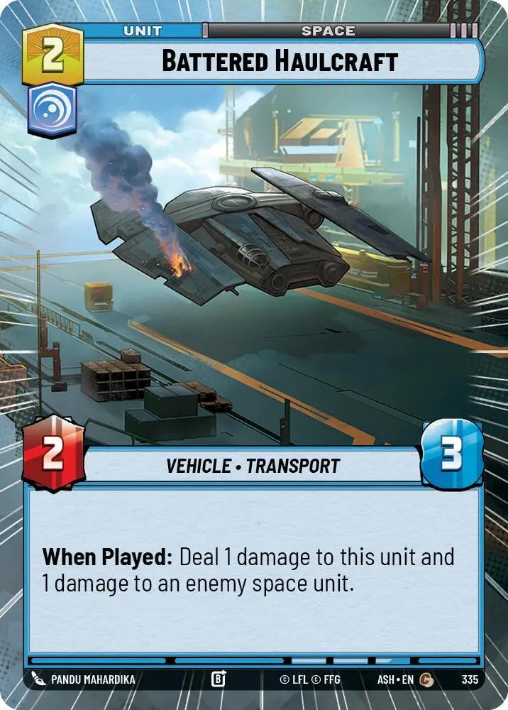 Battered Haulcraft (Hyperspace) (335) [Ashes of the Empire]