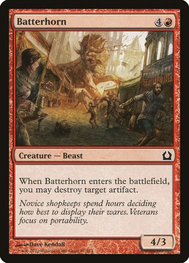 Batterhorn [Return to Ravnica] - MTG Single