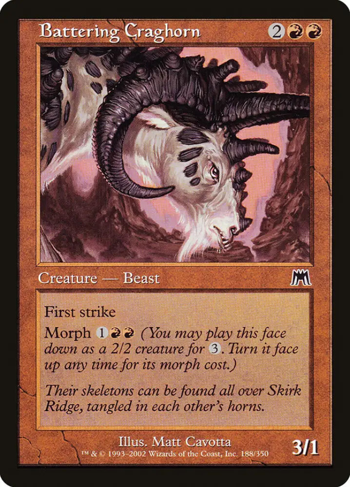 Battering Craghorn [Onslaught] - MTG Single