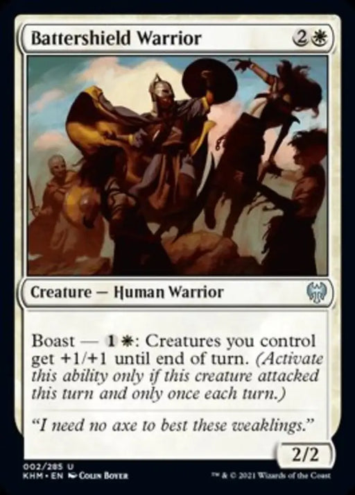 Battershield Warrior [Kaldheim] - MTG Single