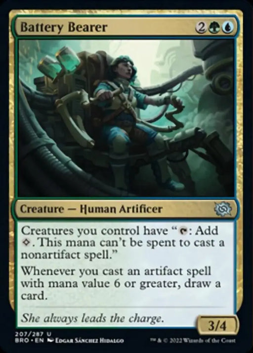 Battery Bearer [The Brothers’ War] - MTG Single