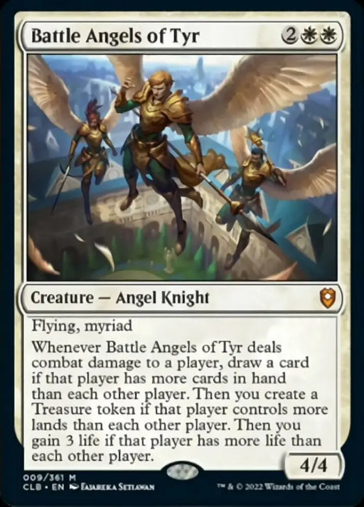 Battle Angels of Tyr [Commander Legends: Battle for Baldur’s Gate] - MTG Single