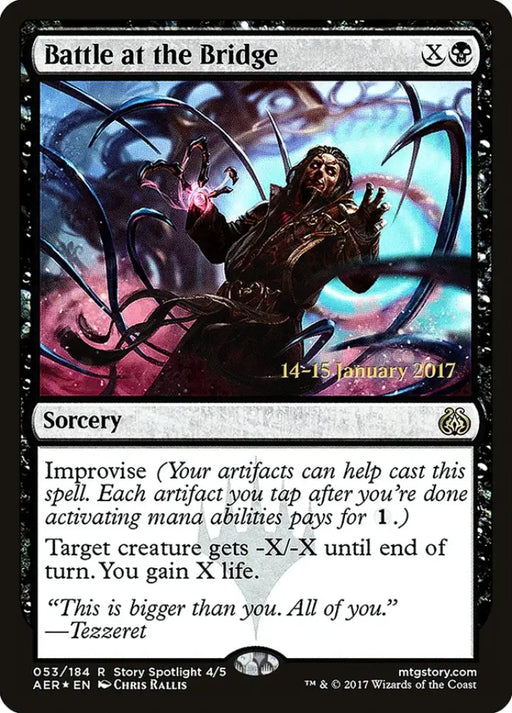Battle at the Bridge [Aether Revolt Prerelease Promos] - MTG Single
