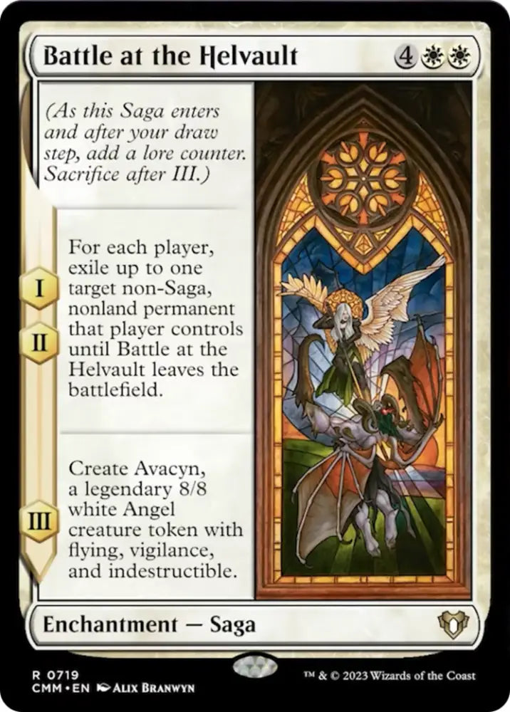 Battle at the Helvault [Commander Masters] - MTG Single