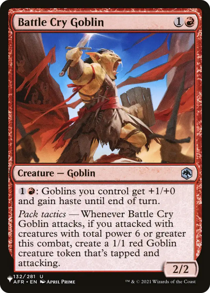 Battle Cry Goblin [The List] - MTG Single