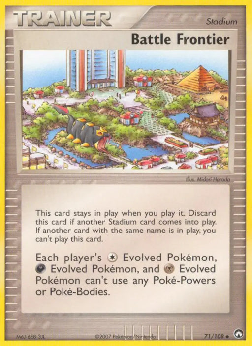 Battle Frontier (71/108) [EX: Power Keepers] - Pokemon Single