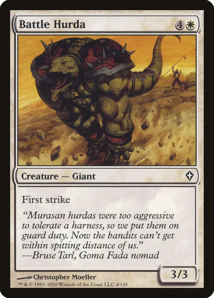 Battle Hurda [Worldwake] - MTG Single