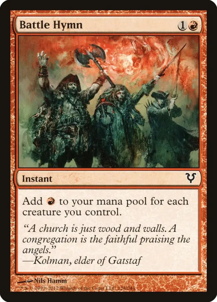 Battle Hymn [Avacyn Restored] - MTG Single