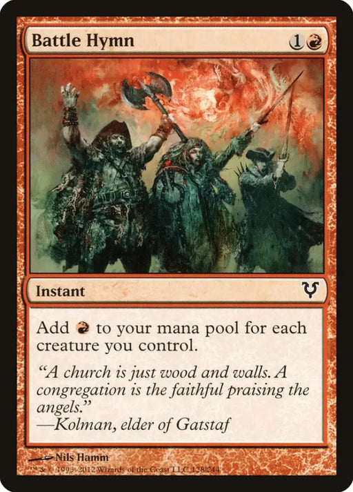 Battle Hymn [Avacyn Restored] - MTG Single