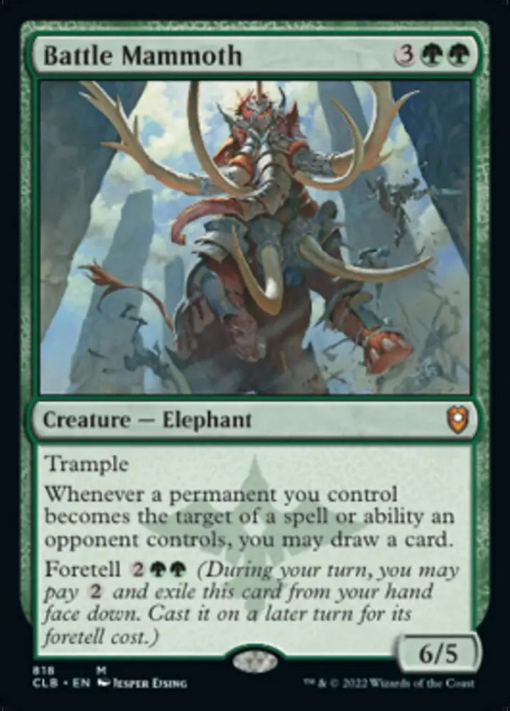Battle Mammoth [Commander Legends: Battle for Baldur’s Gate] - MTG Single