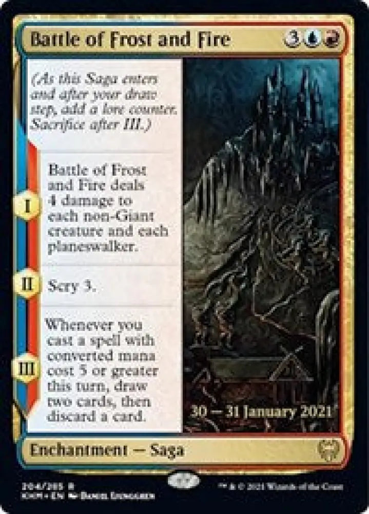 Battle of Frost and Fire (204) [Prerelease Cards]