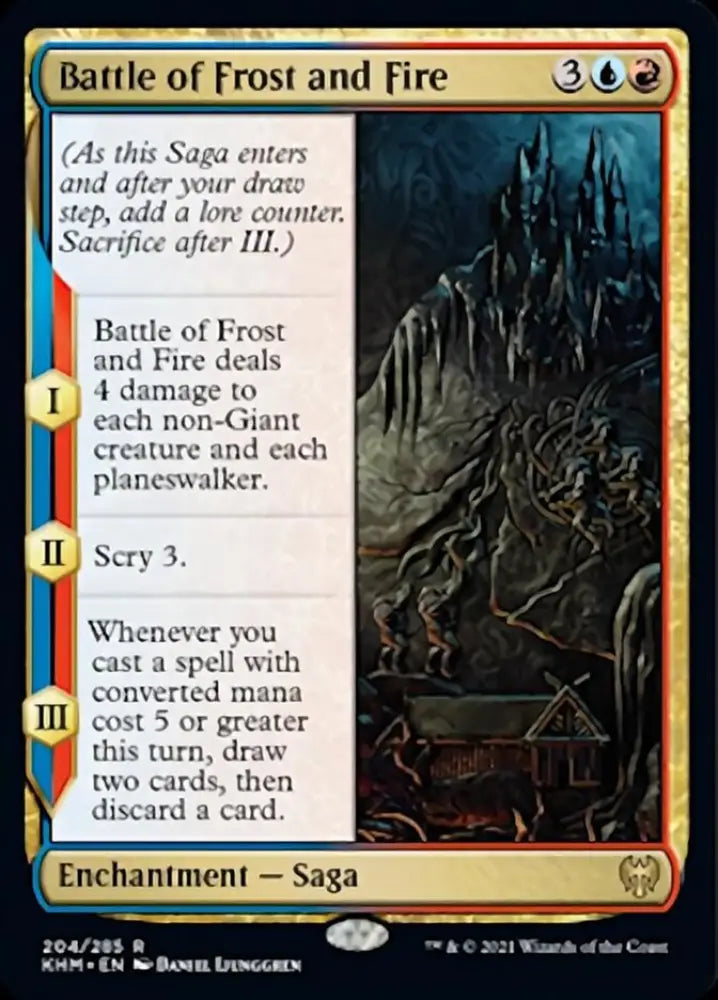 Battle of Frost and Fire [Kaldheim] - MTG Single