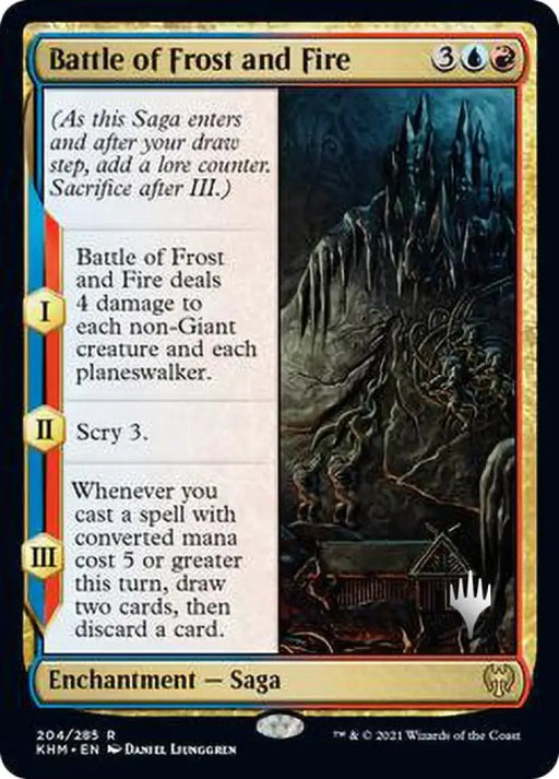 Battle of Frost and Fire (Promo Pack) [Kaldheim Promos] - MTG Single