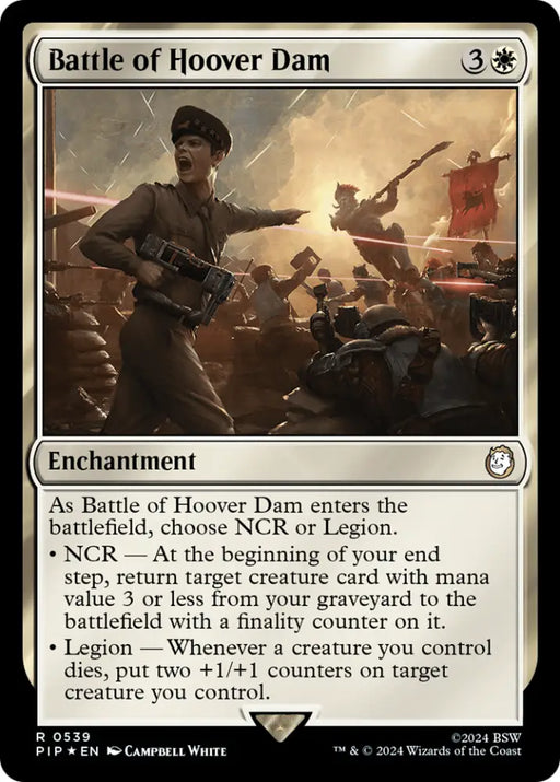 Battle of Hoover Dam (Surge Foil) [Fallout] - MTG Single