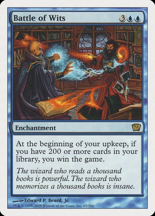 Battle of Wits [Ninth Edition] - MTG Single