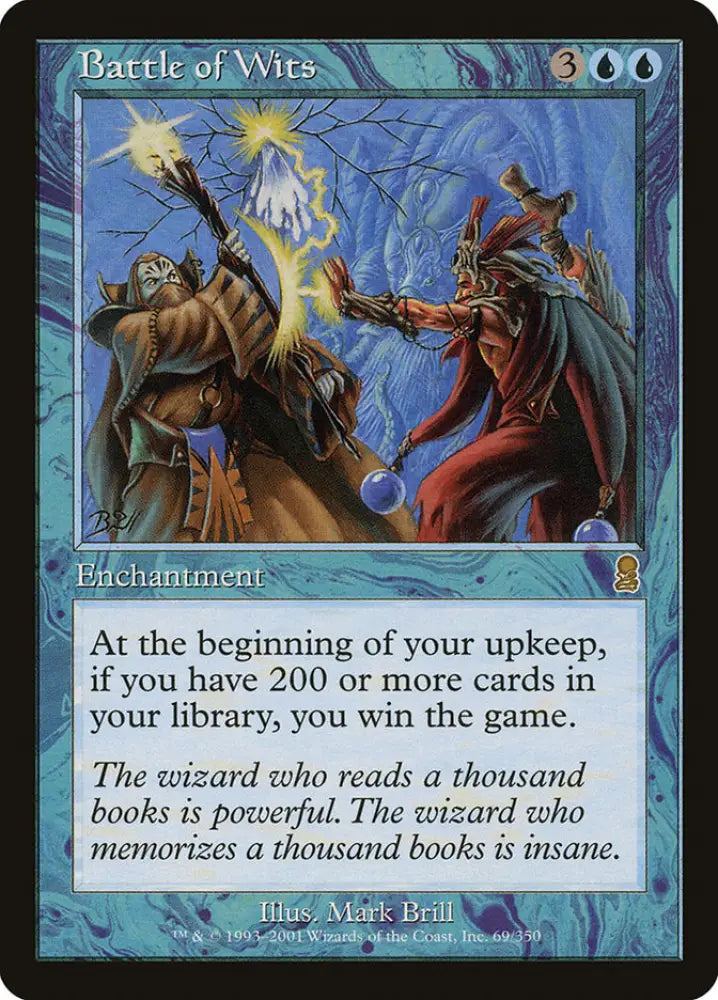Battle of Wits [Odyssey] - MTG Single