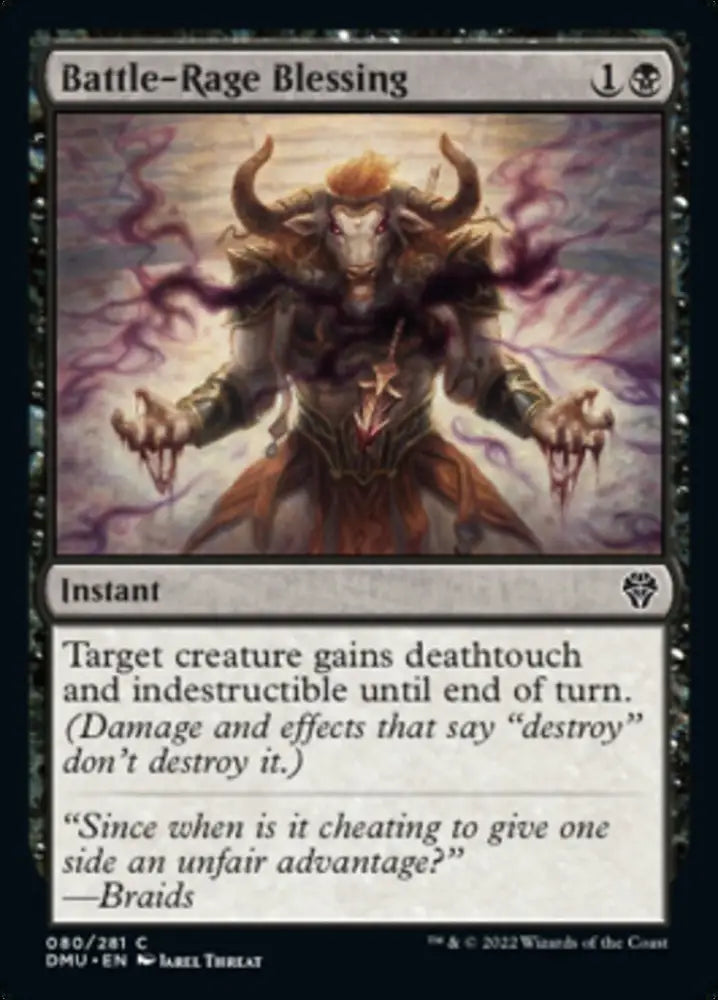 Battle-Rage Blessing [Dominaria United] - MTG Single