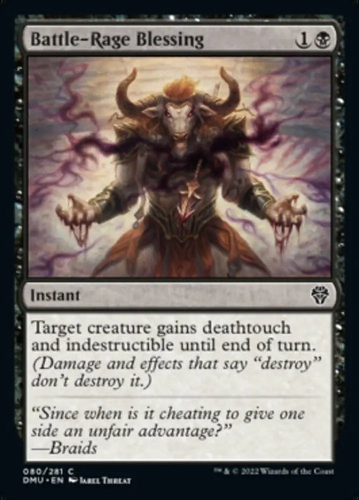 Battle-Rage Blessing [Dominaria United] - MTG Single