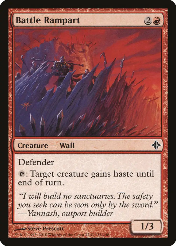 Battle Rampart [Rise of the Eldrazi] - MTG Single
