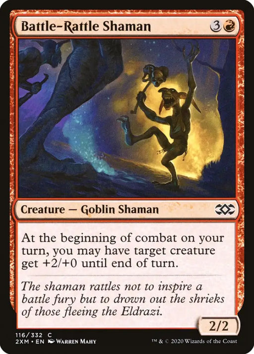 Battle-Rattle Shaman [Double Masters] - MTG Single
