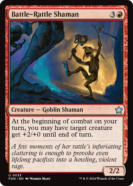 Battle-Rattle Shaman [Foundations] - MTG Single