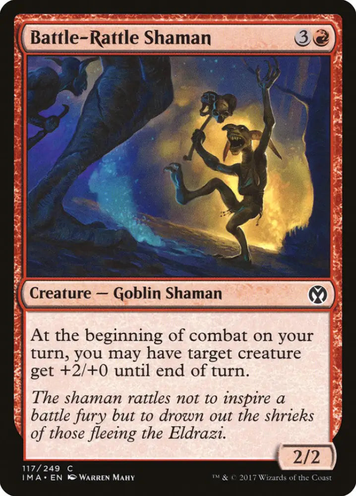 Battle-Rattle Shaman [Iconic Masters] - MTG Single
