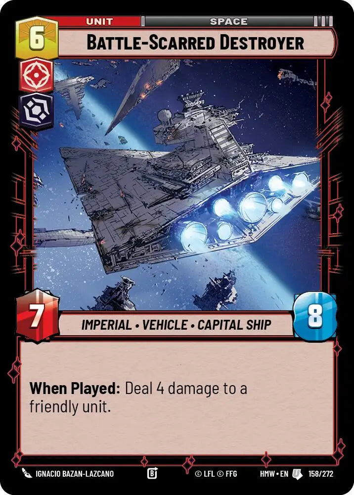 Battle-Scarred Destroyer (158/272) [Homeworlds]