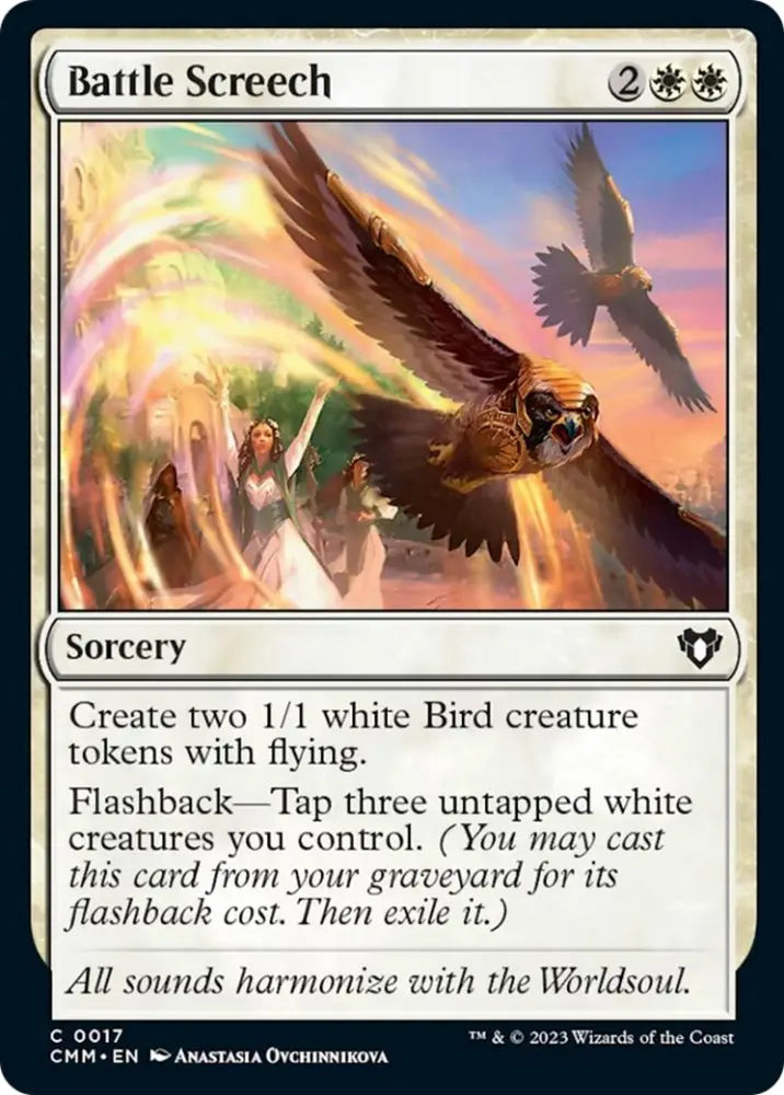 Battle Screech [Commander Masters] - MTG Single