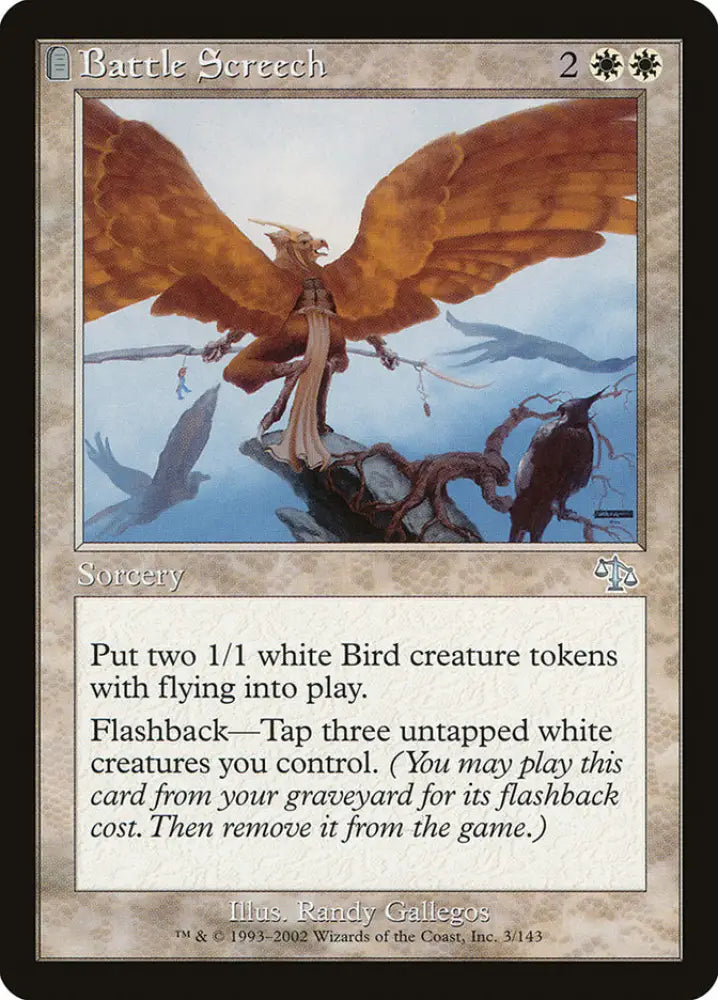Battle Screech [Judgment] - MTG Single