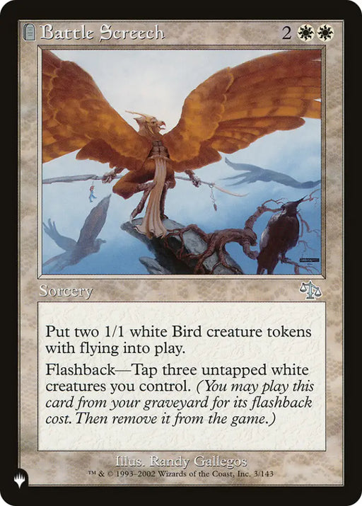 Battle Screech [The List] - MTG Single