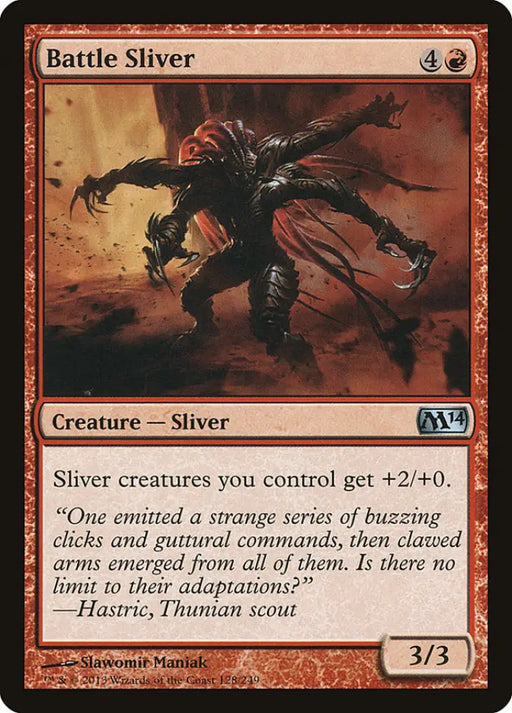 Battle Sliver [Magic 2014] - MTG Single