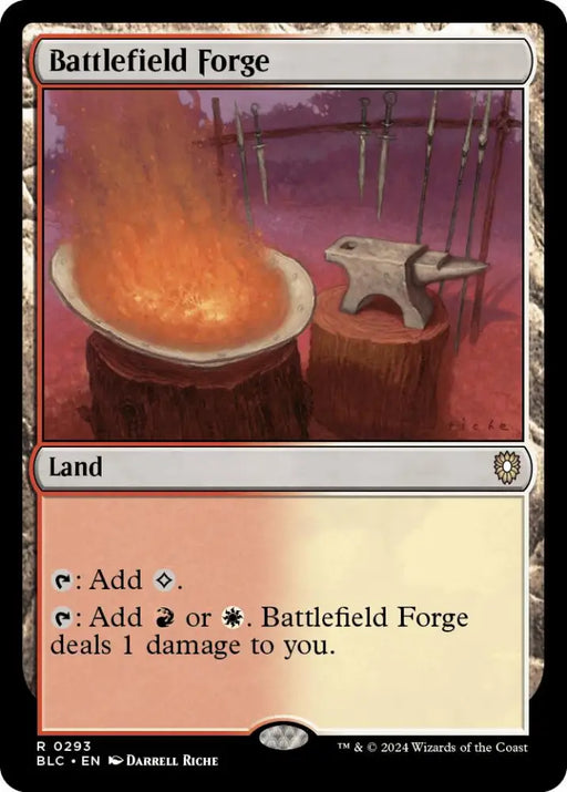 Battlefield Forge [Bloomburrow Commander] - MTG Single