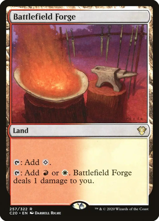 Battlefield Forge [Commander 2020] - MTG Single