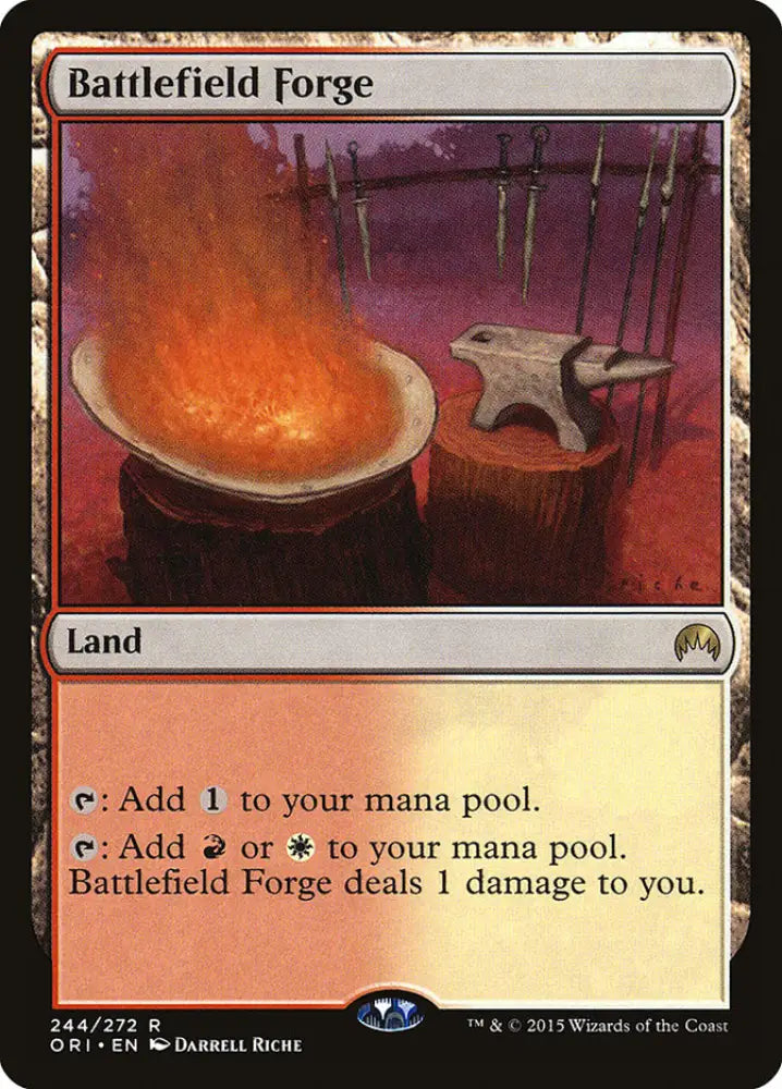 Battlefield Forge [Magic Origins] - MTG Single