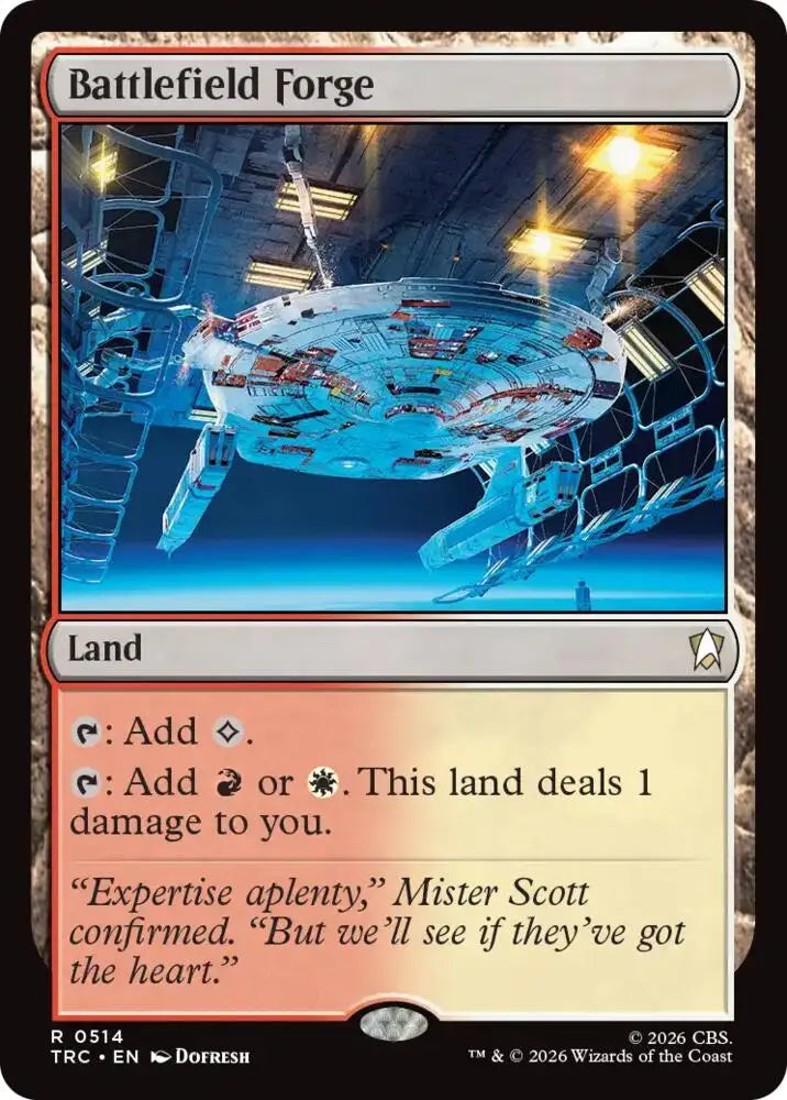 Battlefield Forge (Surge Foil) (514) [Star Trek Commander]