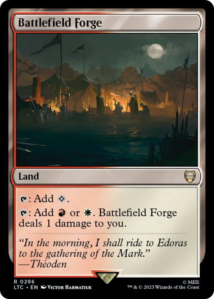 Battlefield Forge [The Lord of the Rings: Tales of Middle-Earth Commander] - MTG Single